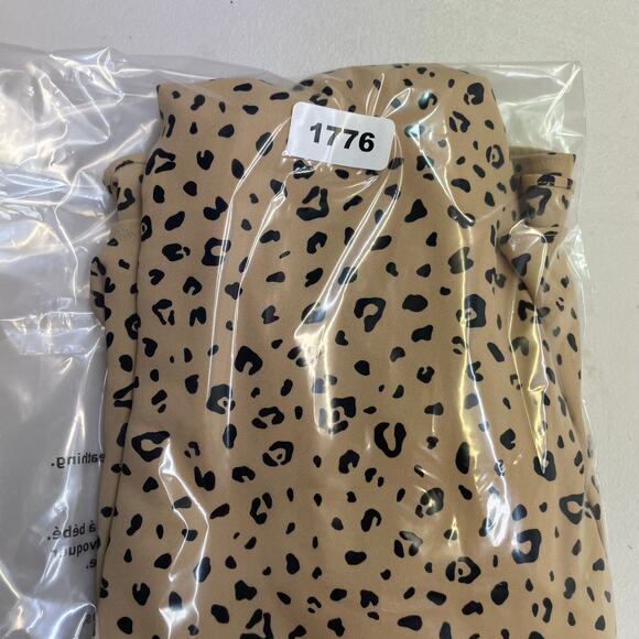 Sunday Best Aritzia cheetah print tank mini dress women's size 8 - Picture 11 of 12